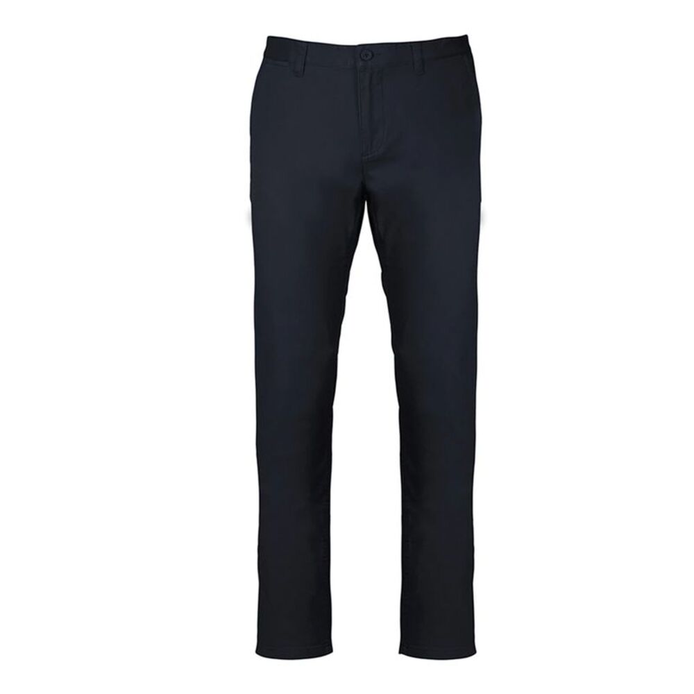 Kariban Mens Plain Modern Chinos / Dark Navy